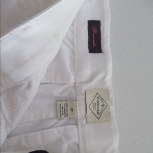 White boat pants